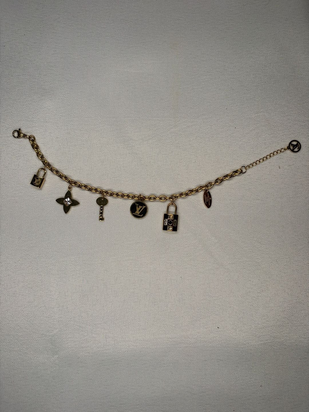 Elegant Gold Plated Charm Bracelet 4