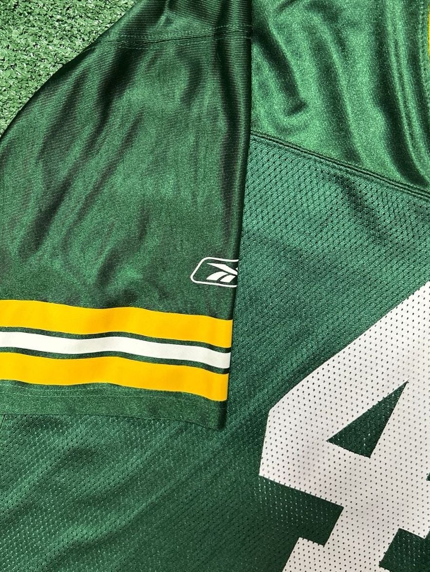 Reebok Brett Favre Jersey Mens XL Green #4 Green Bay Packers NFL Football 5