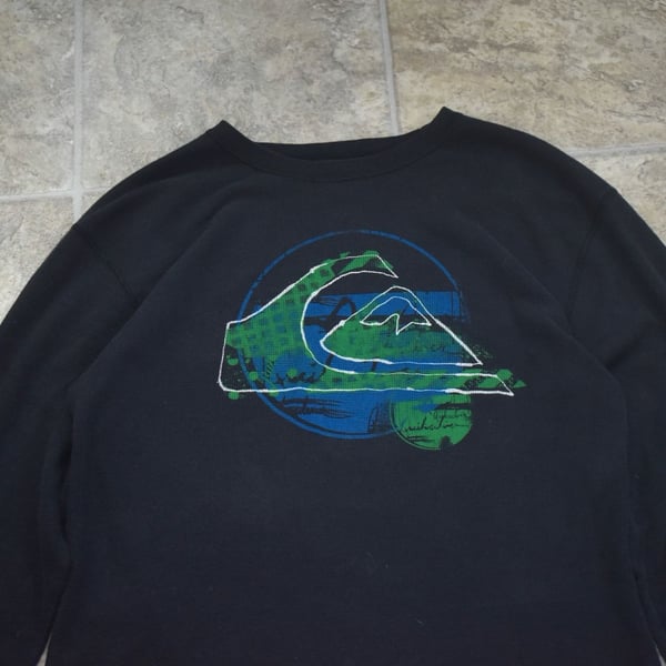 Quiksilver Big Wave Surf Line Art Men's Size XL