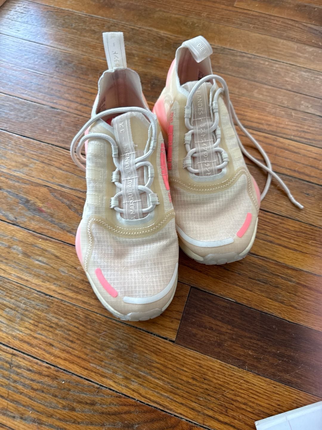adidas Originals NMD_V3 Womens Shoes Wonder White Pink GX5785 2