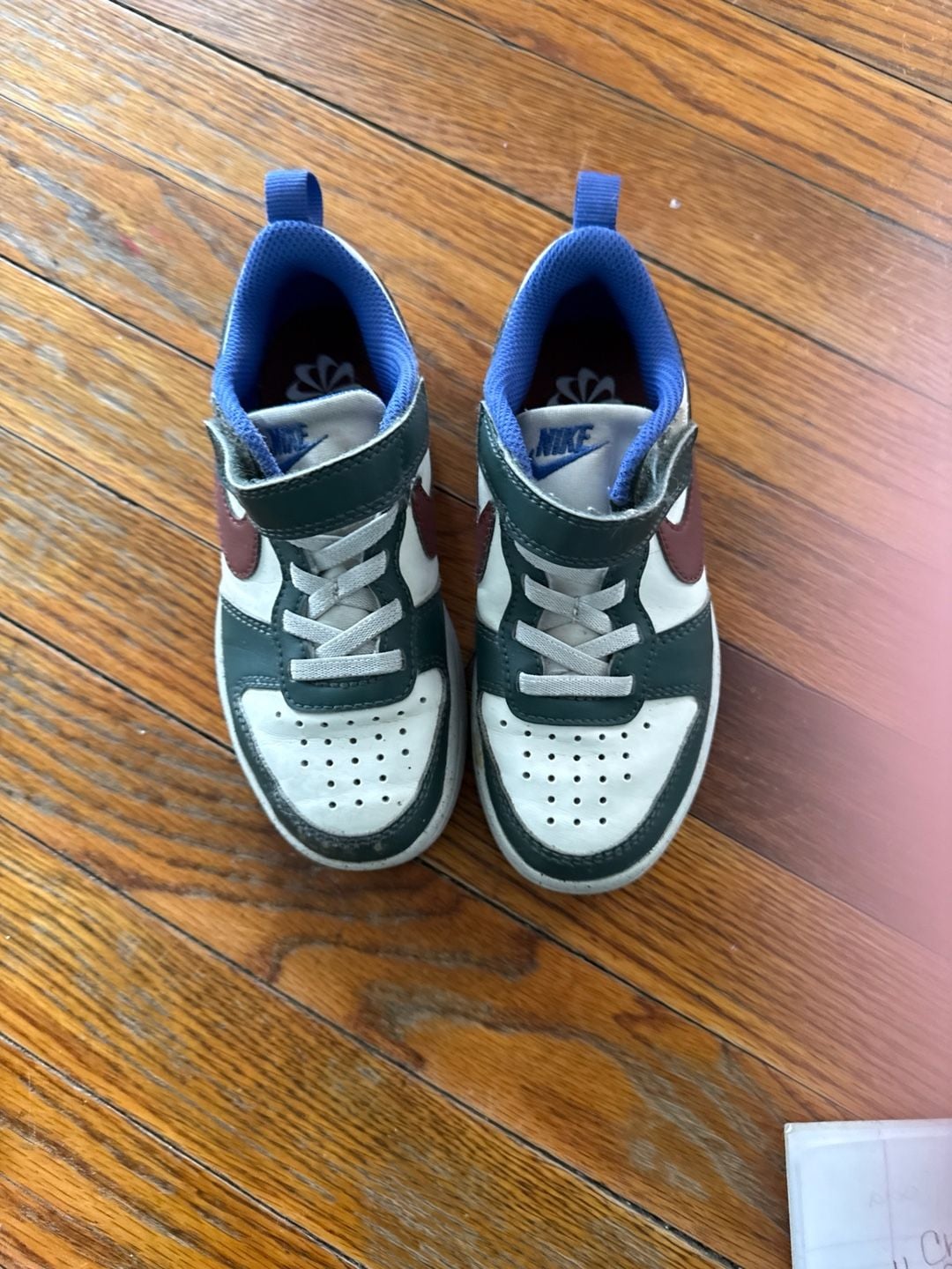 Nike Kids Court Borough Low Recraft Vintage Green/Dark Pony Sneaker 2