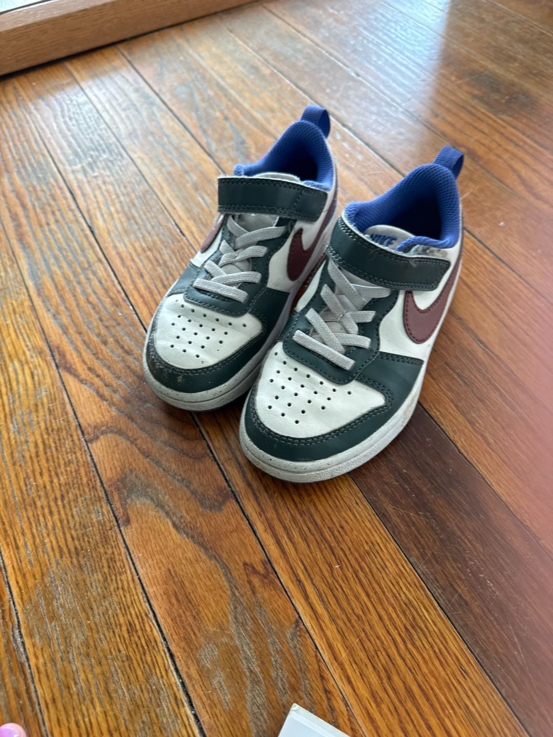 Nike Kids Court Borough Low Recraft Vintage Green/Dark Pony Sneaker 3