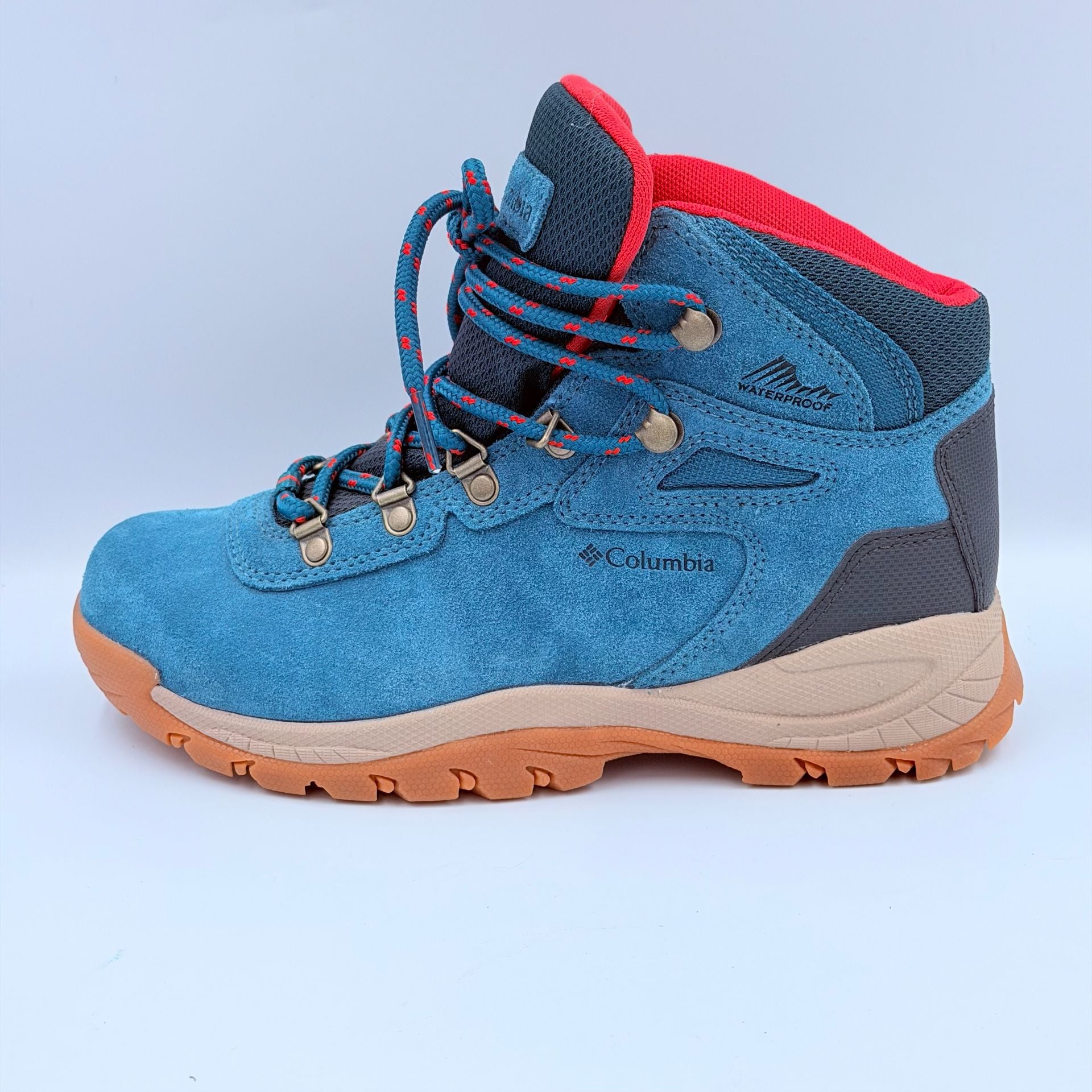 Columbia Women's Newton Ridge Plus Waterproof Amped Hiking Boot in Deep Wave 2
