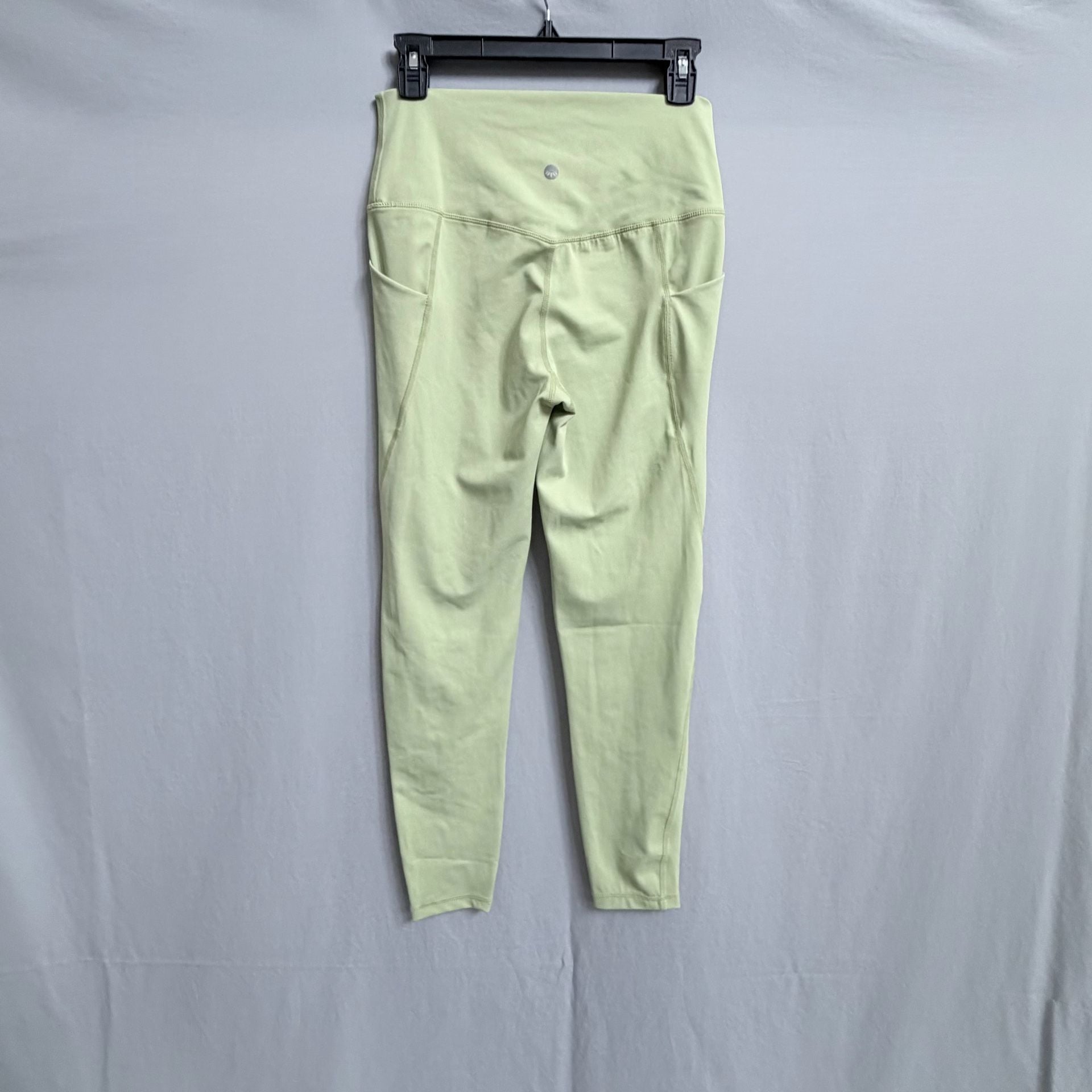 Senita Athletics High Waisted Yoga Leggings with Pockets Mint Green Size Medium 4