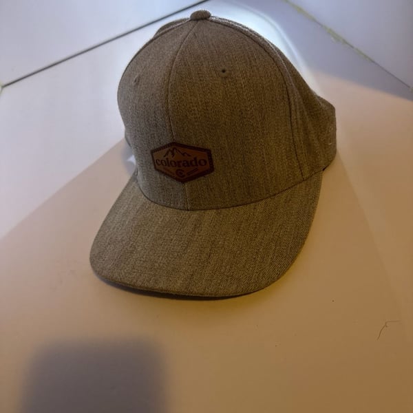Limber Grove Colorado Leather Patch Tech Gray Flexfit 110 Snapback Hat