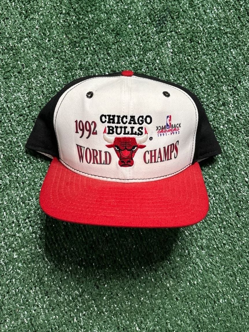 Chicago Bulls Snapback New Era Back to Back World Champs 1991-1992 2