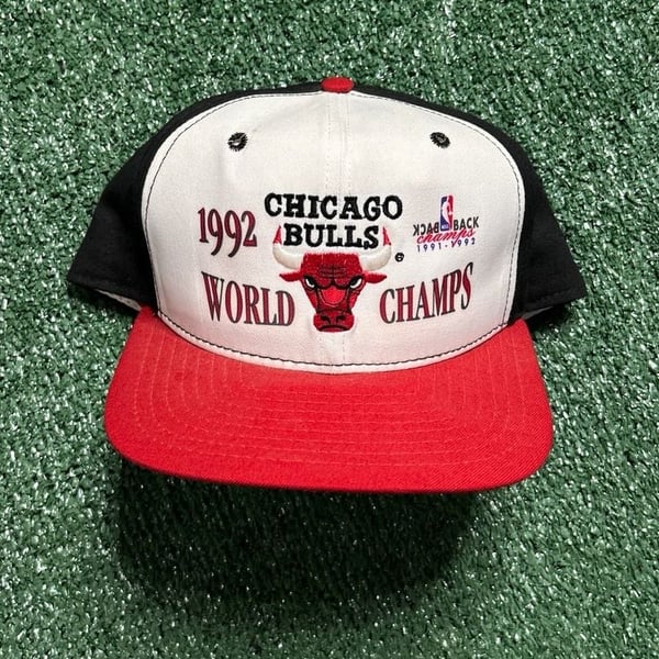 Chicago Bulls Snapback New Era Back to Back World Champs 1991-1992