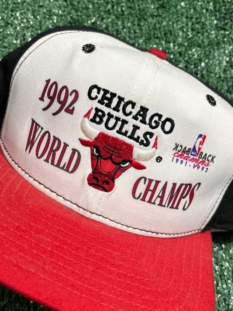 Chicago Bulls Snapback New Era Back to Back World Champs 1991-1992 3