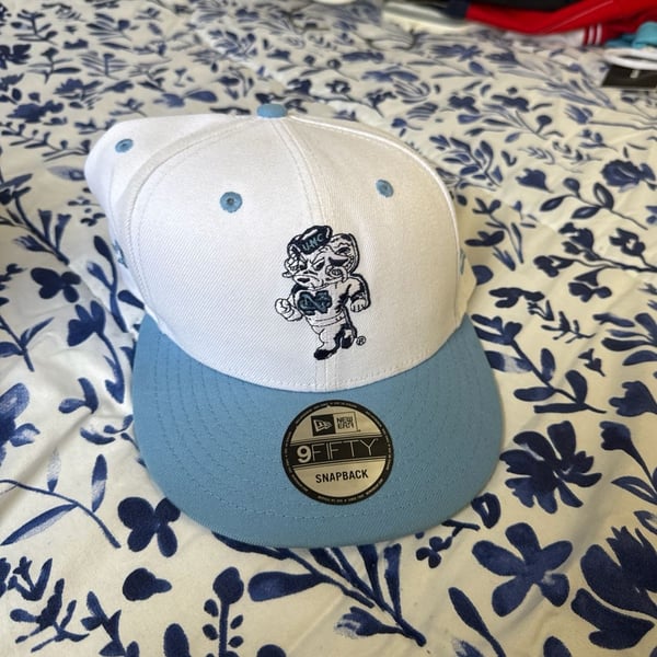 New Era 9FIFTY UNC North Carolina Tar Heels Rameses Mascot Snapback Hat
