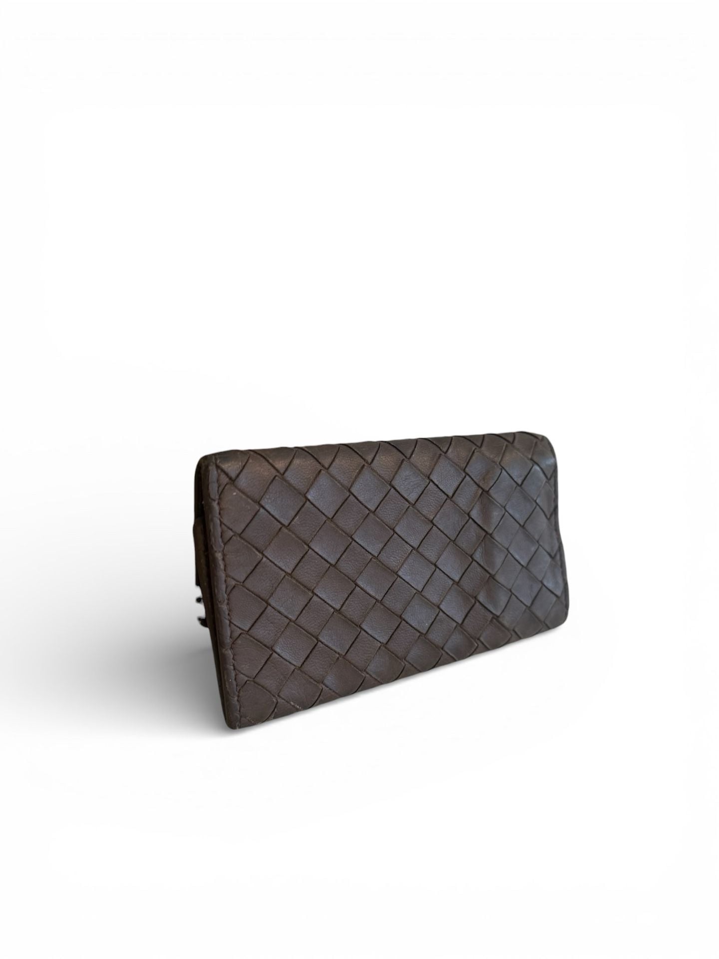 Bottega Veneta Dark Brown Intrecciato Leather 5-Ring Key Case 2