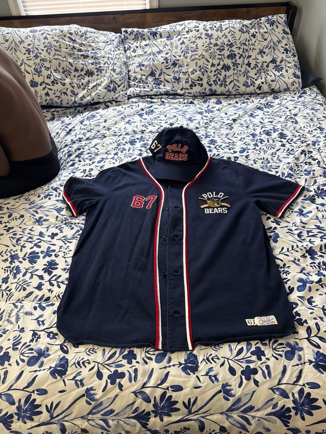 Polo Ralph Lauren Polo Bears '67 Cotton Baseball Jersey and Hat Set 1