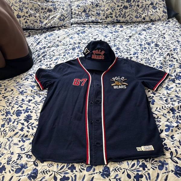 Polo Ralph Lauren Polo Bears '67 Cotton Baseball Jersey and Hat Set