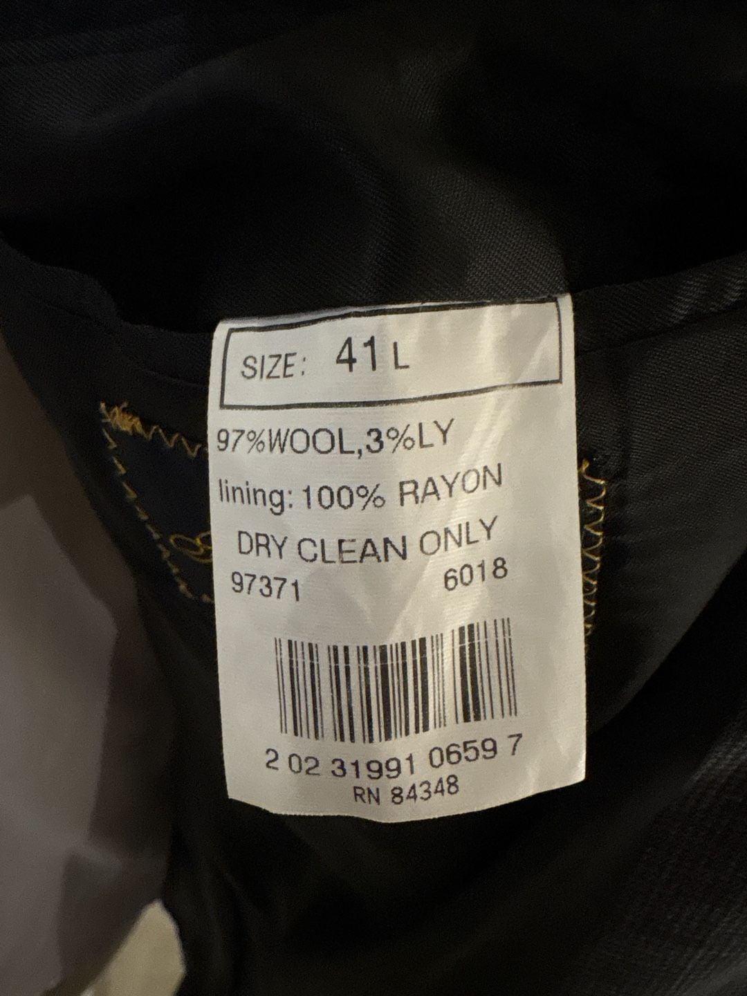 Brooks Brothers Brooksease Men's Gray Wooll Suit Size 41L pants 34-31” 4