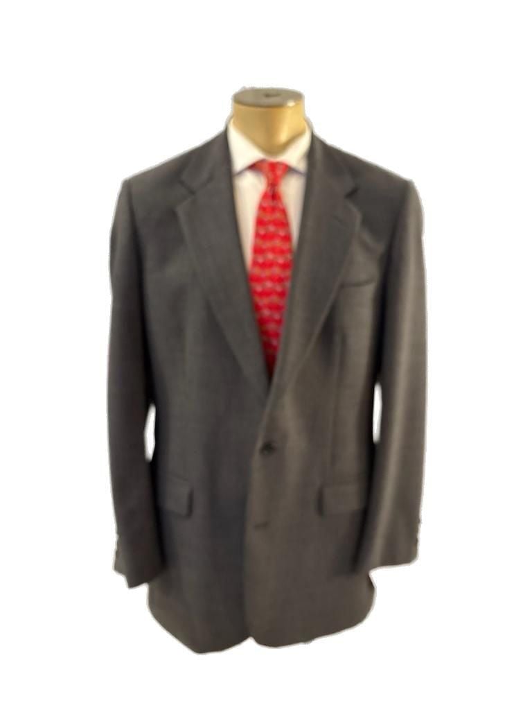 Brooks Brothers Brooksease Men's Gray Wooll Suit Size 41L pants 34-31” 5