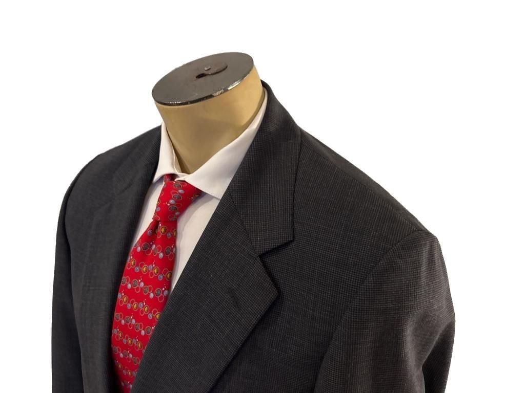 Brooks Brothers Brooksease Men's Gray Wooll Suit Size 41L pants 34-31” 7