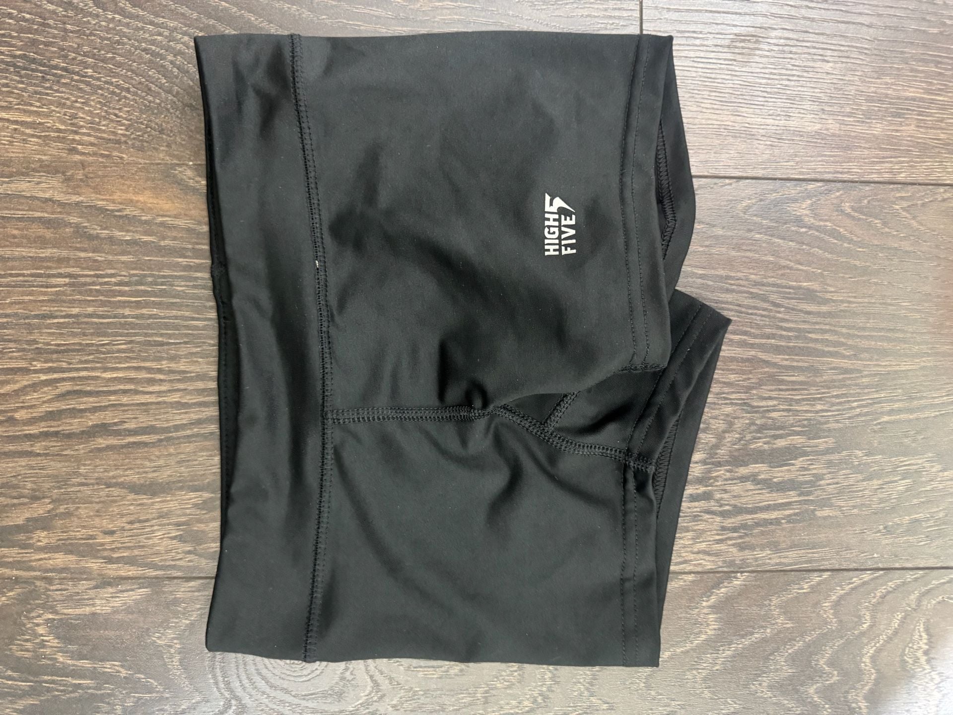 High Five Girls Black Compression Shorts Size M Athletic Performance
8