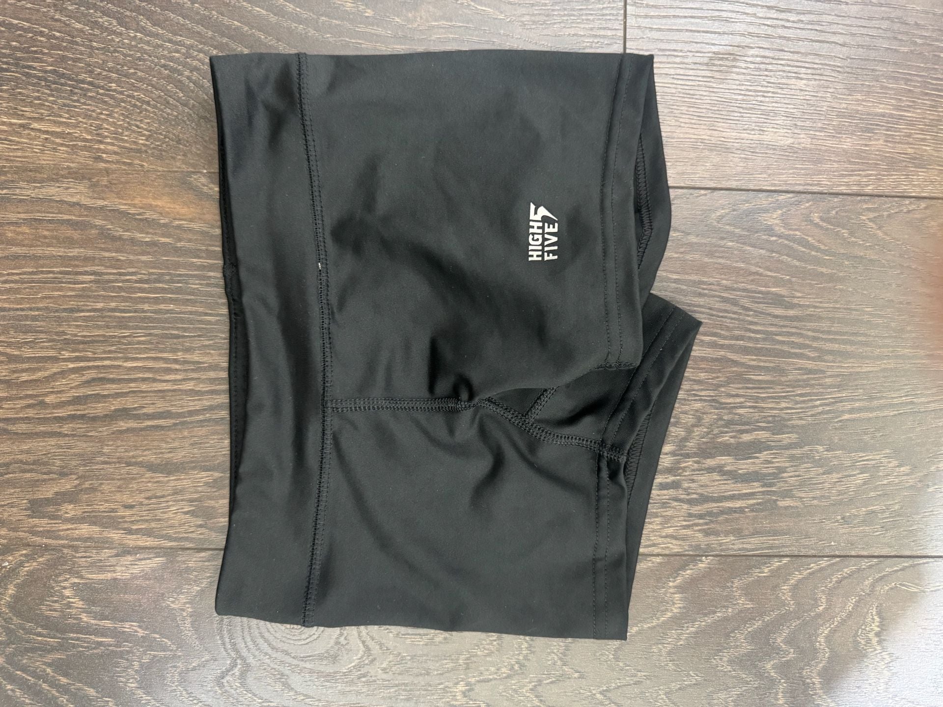 High Five Girls Black Compression Shorts Size M Athletic Performance
11