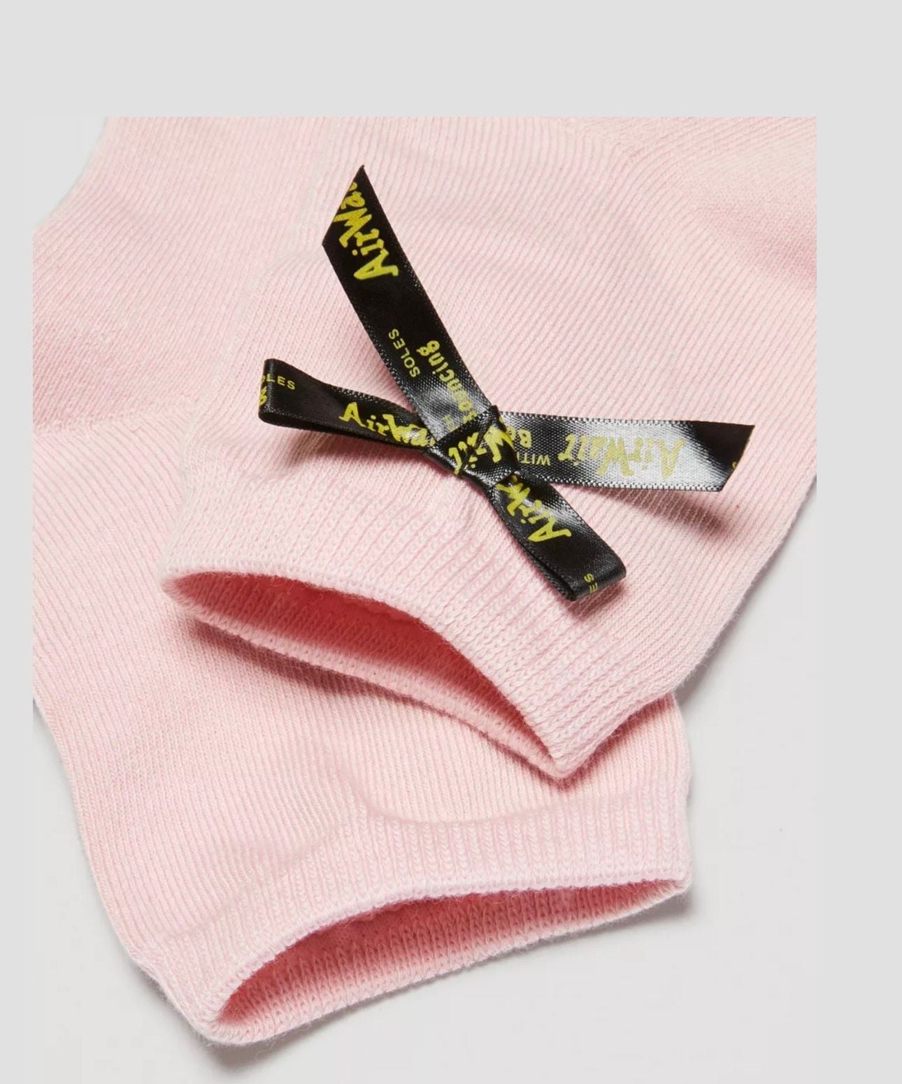 Dr. Martens Ankle Bow Organic Cotton Blend Socks in Pink 3