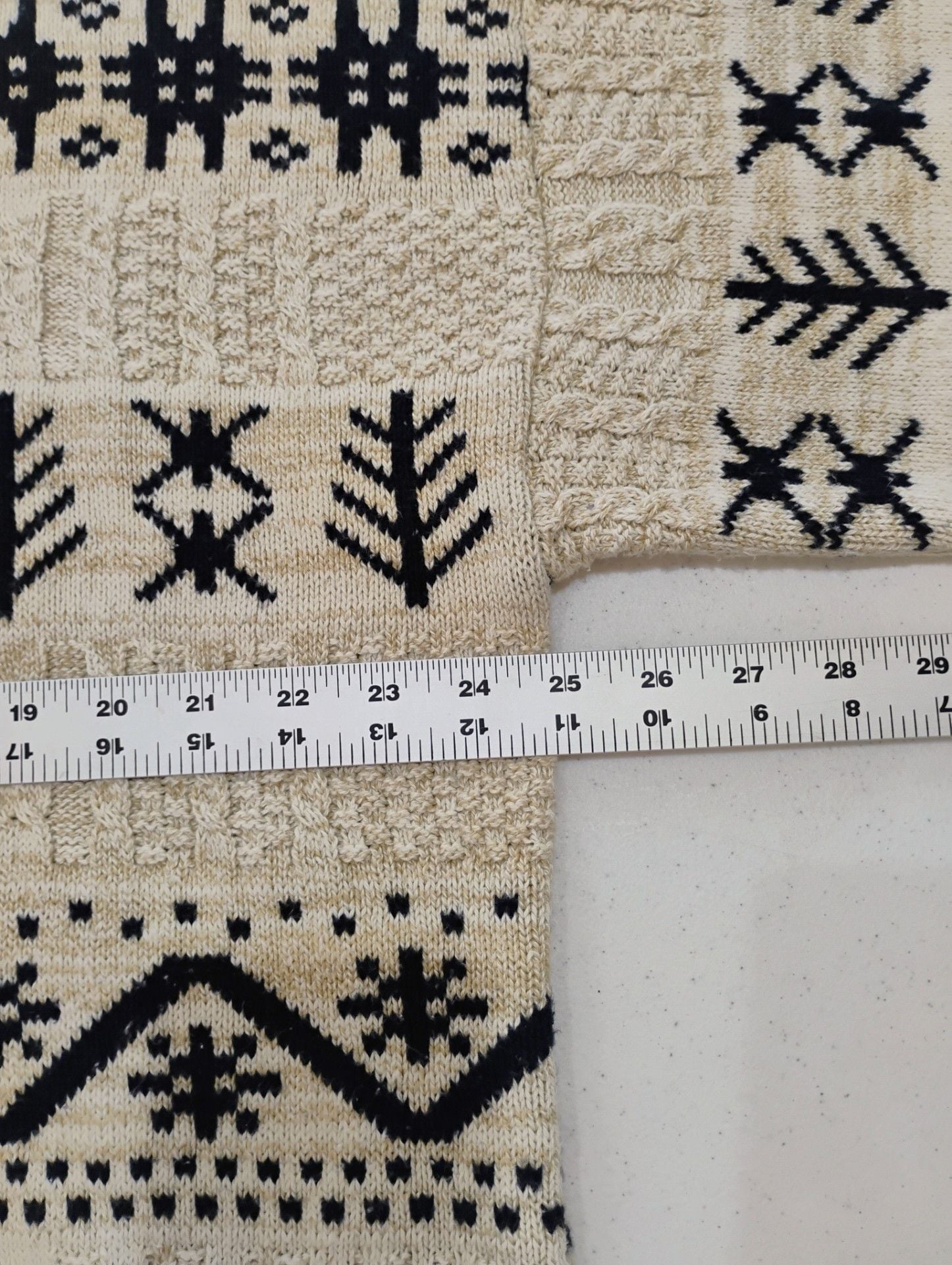 Vintage Hampton Bay Trading Co Cotton Knit Sweater, XL — Made in USA 6