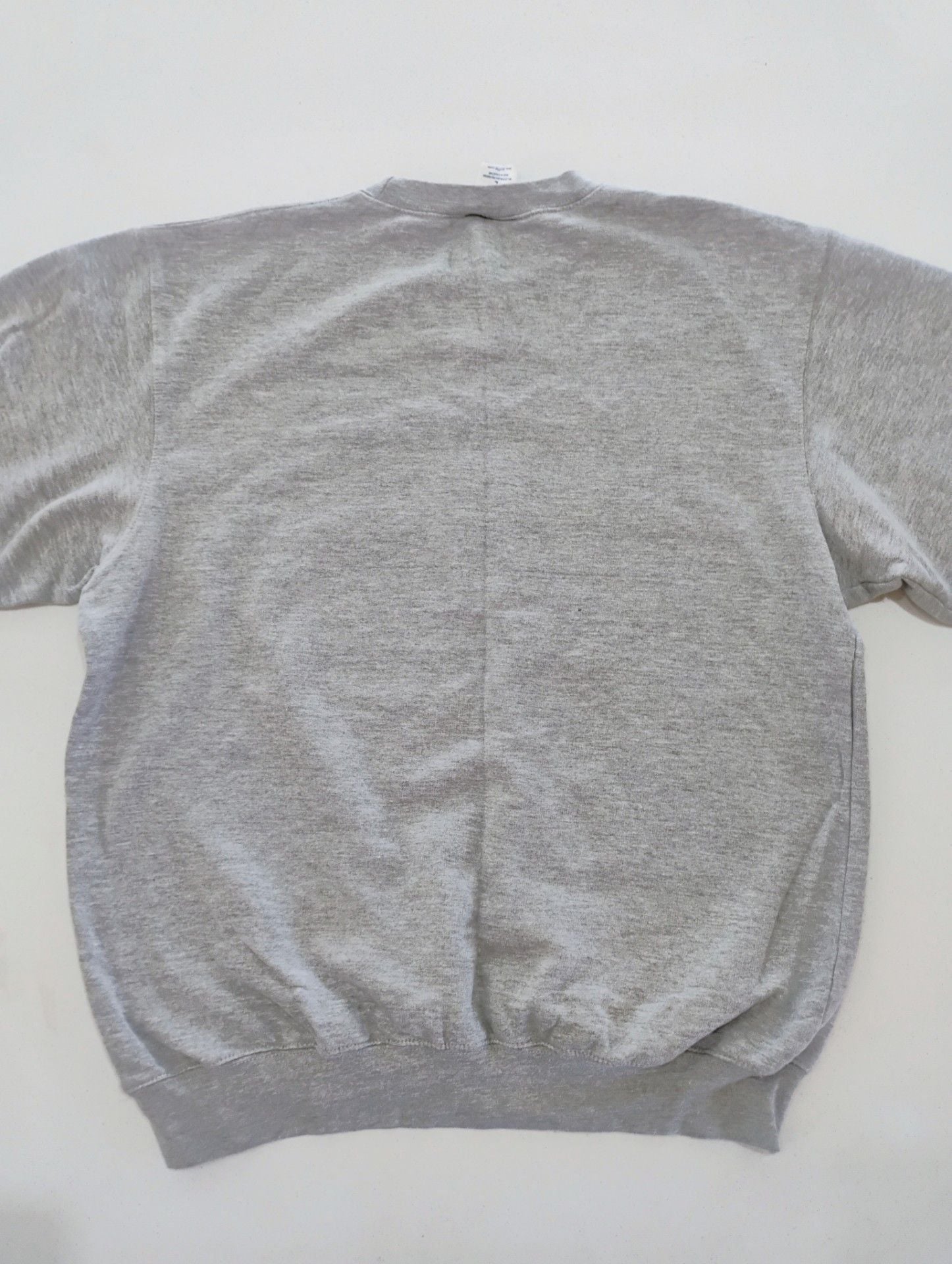 Vintage UNC Tar Heels Carolina Crewneck Sweatshirt Grey Soffe Men's Large 4