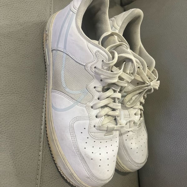 Nike Air Force 1 React White Pure Platinum CT1020-101
