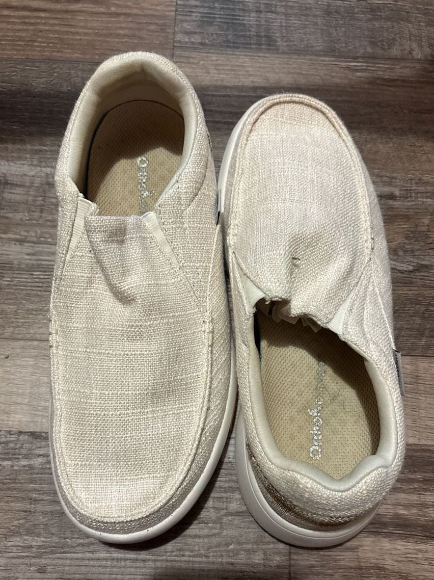 OrthoComfoot Men's Orthopedic Canvas Slip-On Loafers with Arch Support 2