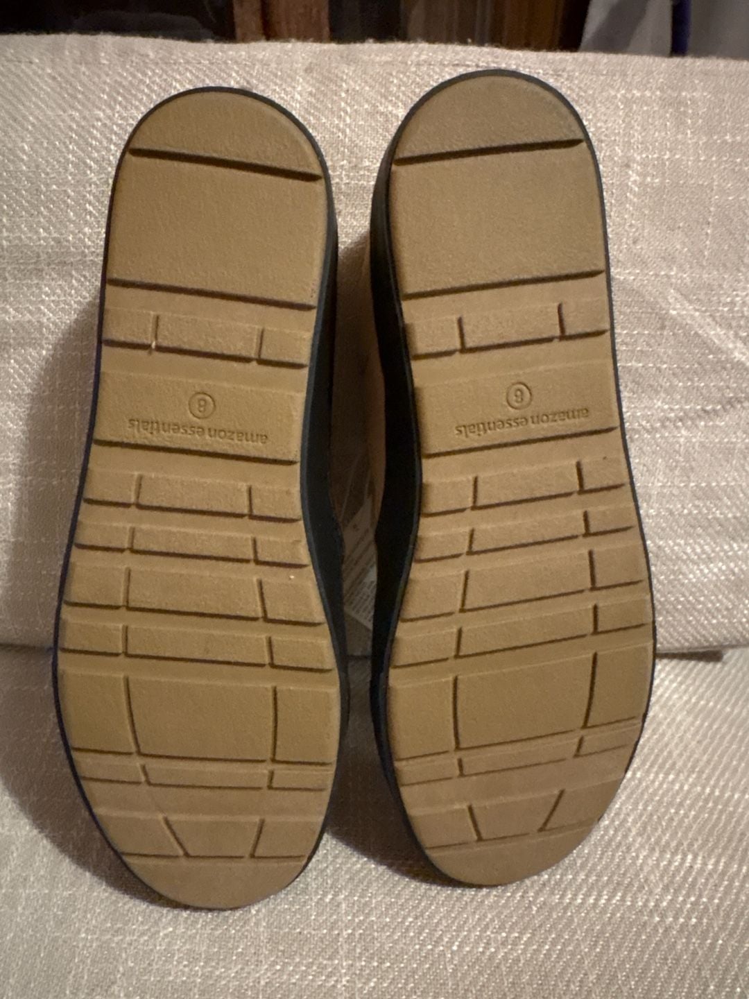 Amazon Essentials Men's Canvas Slip-On Sneaker in Tan 4