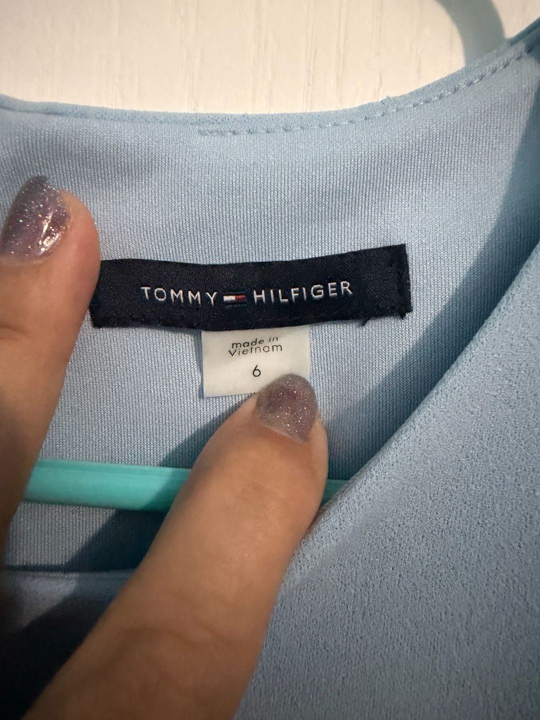 Tommy Hilfiger Scuba Crepe Colorblock Striped Sleeveless Sheath Dress Size 6 3