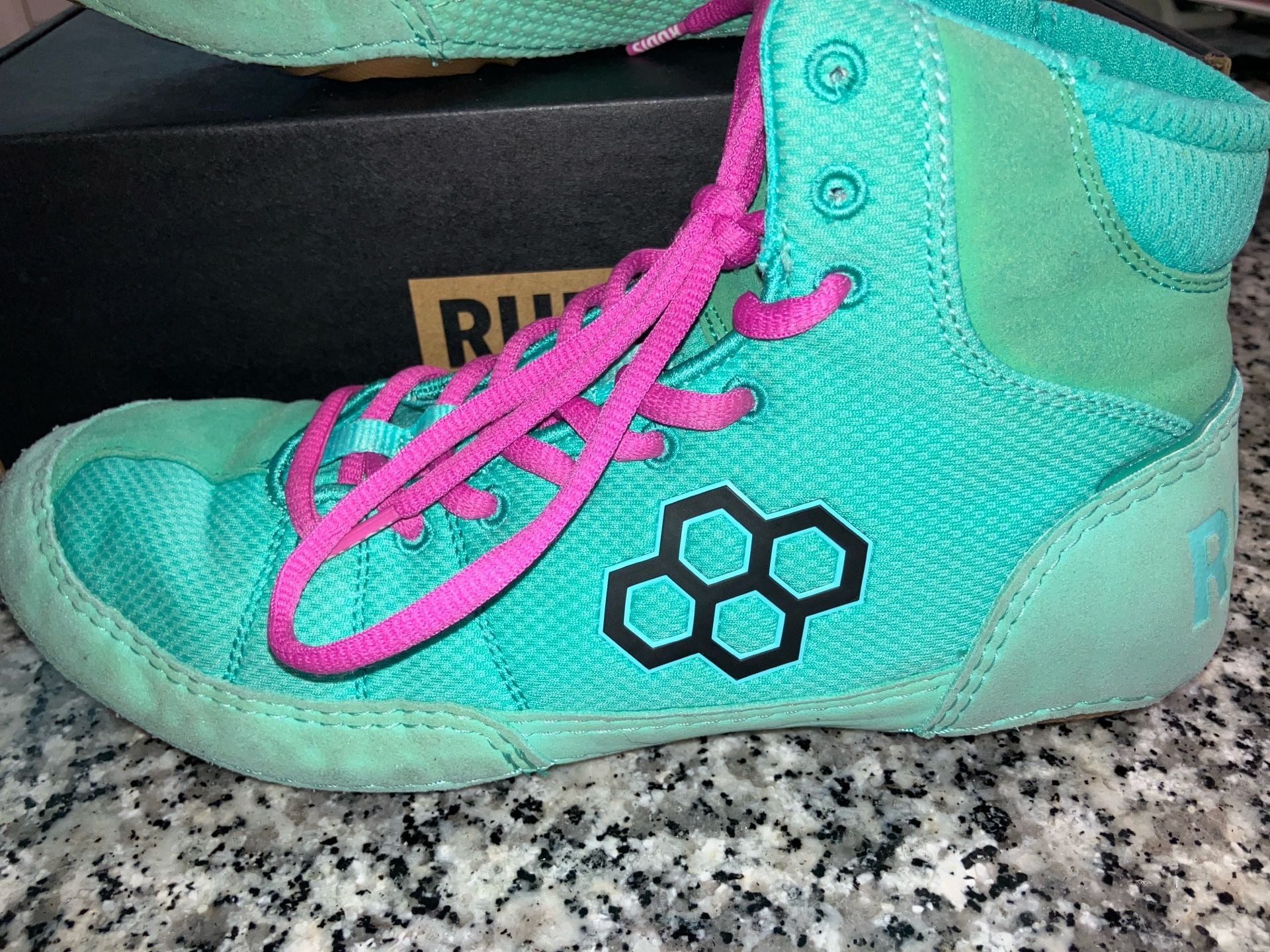 RUDIS Colt 3.0 Adult Wrestling Shoes - Teal 18