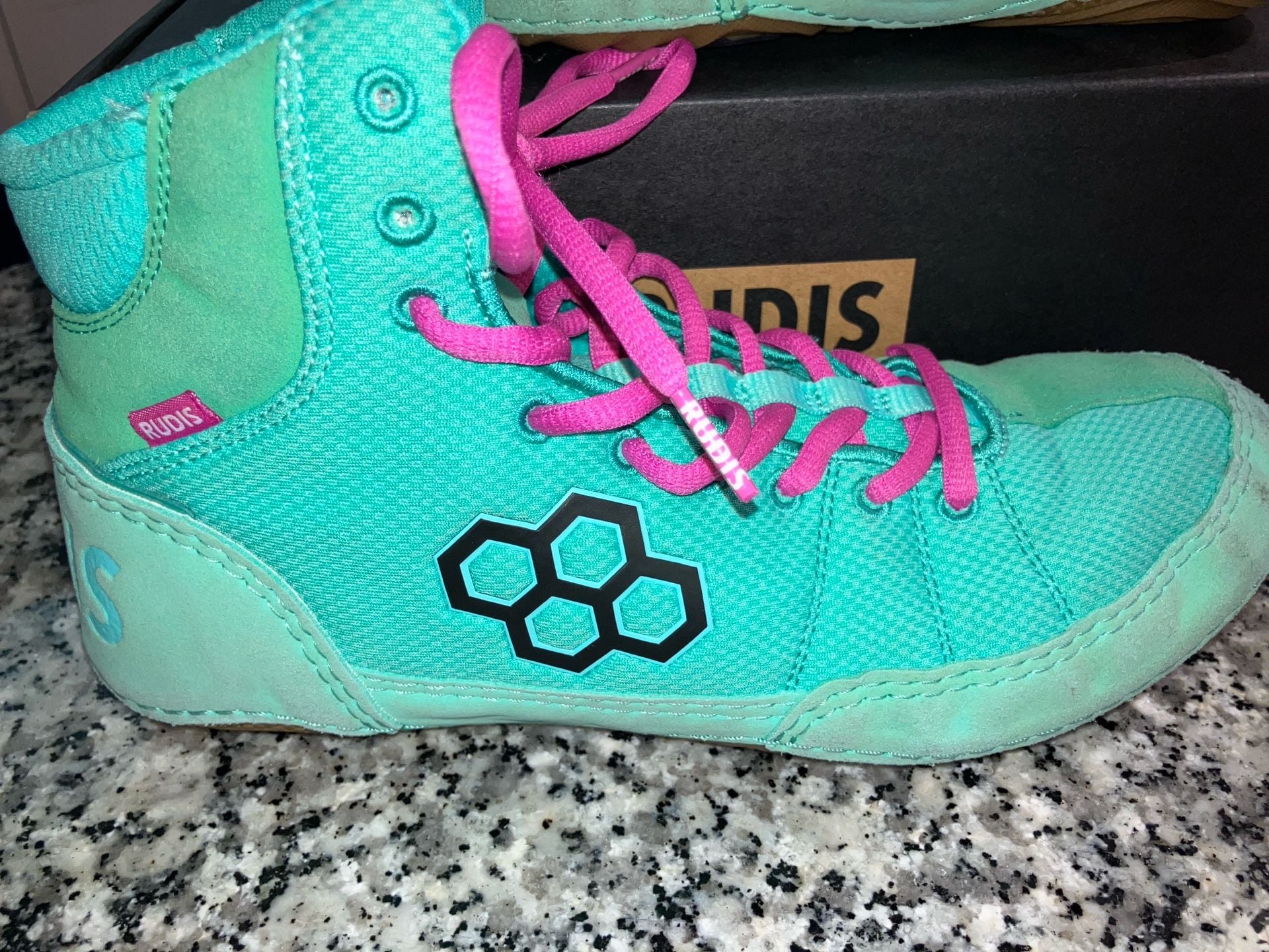RUDIS Colt 3.0 Adult Wrestling Shoes - Teal 19