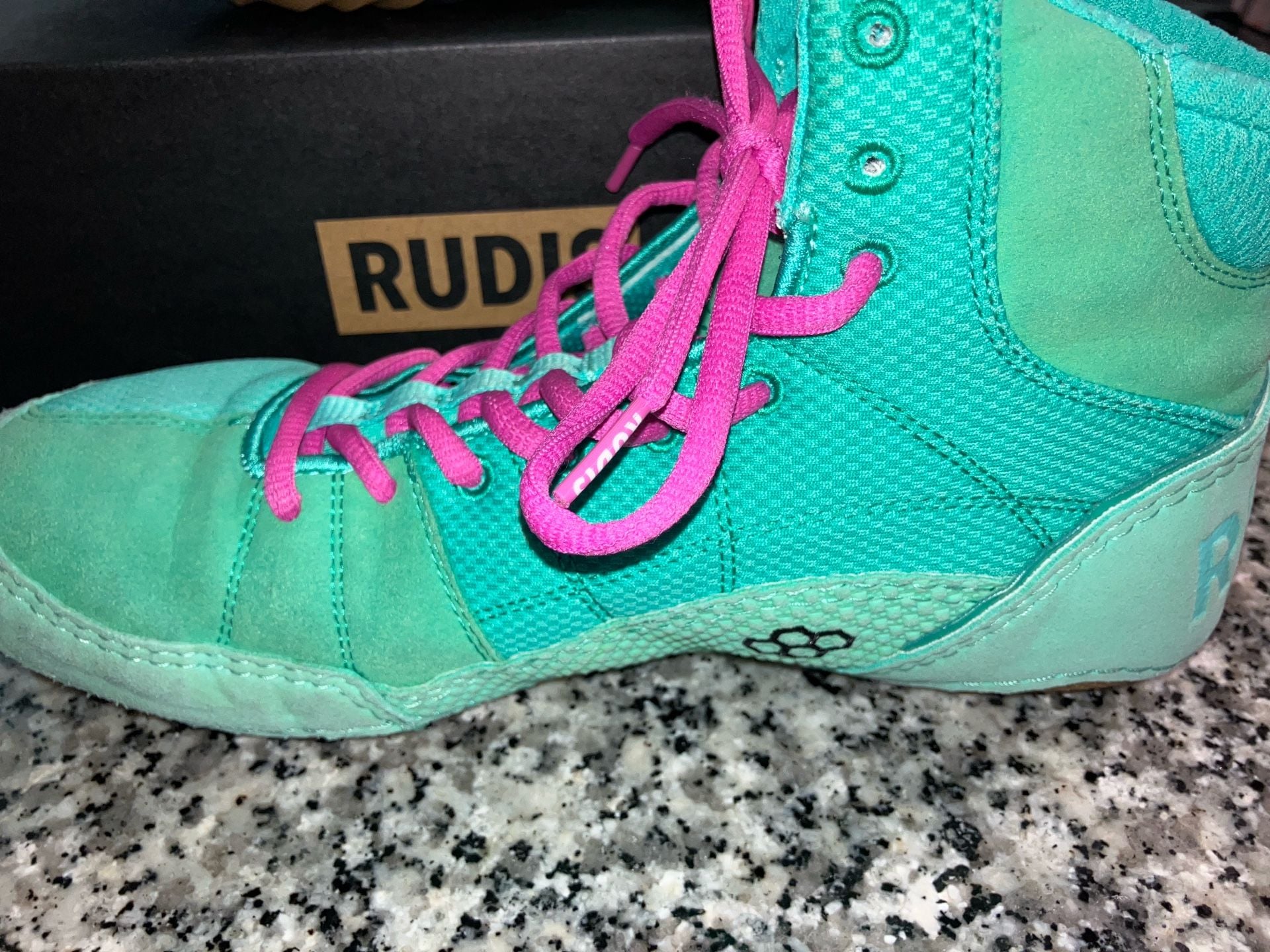 RUDIS Colt 3.0 Adult Wrestling Shoes - Teal 20