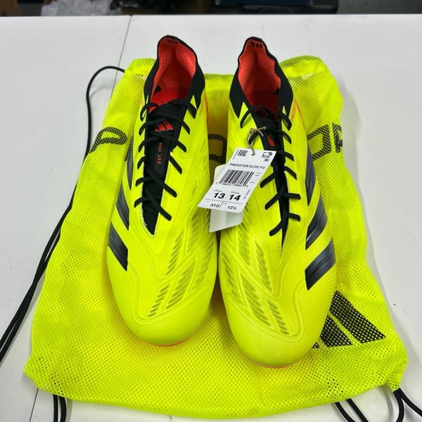 adidas Predator Elite FG 'Energy Citrus Pack' Solar Yellow Soccer Cleats