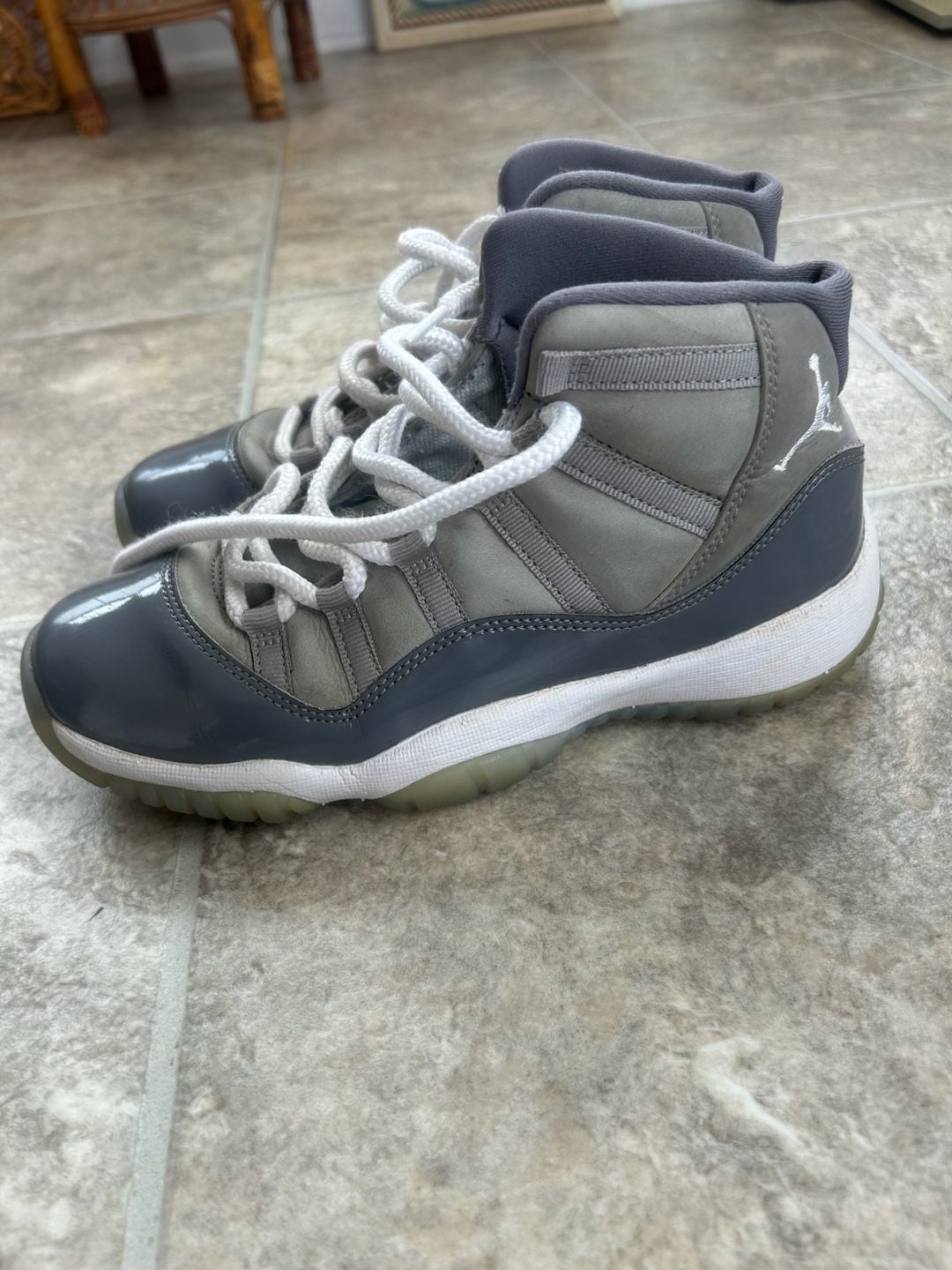 Nike Air Jordan 11 Retro Cool Grey (2021) GS Sneakers 378038-005 2