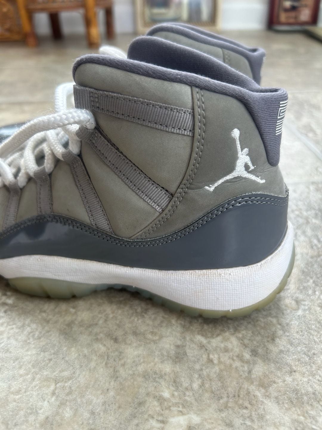 Nike Air Jordan 11 Retro Cool Grey (2021) GS Sneakers 378038-005 3