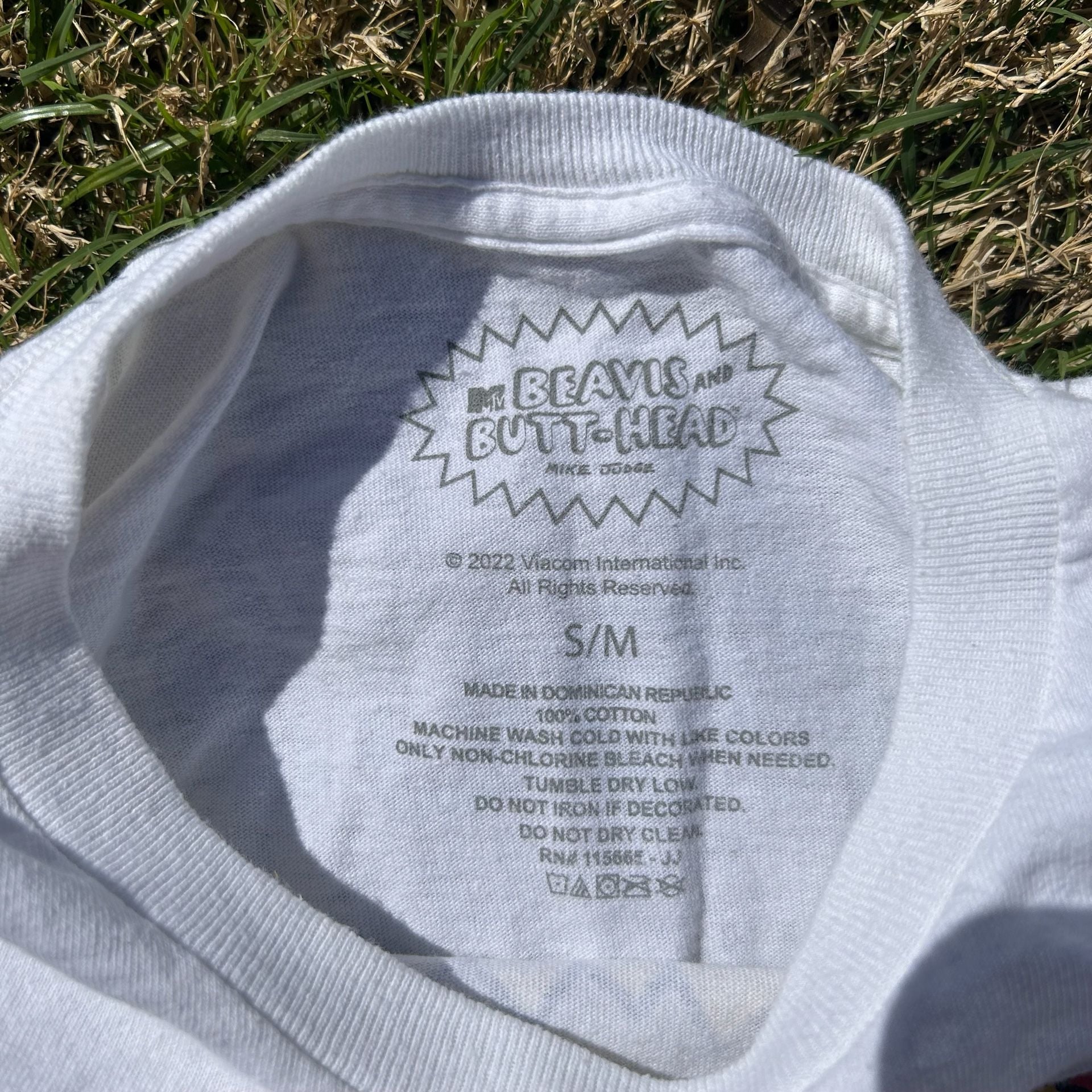 Beavis and Butthead Settle Down Beavis US Tour 1996 Graphic Tee 3