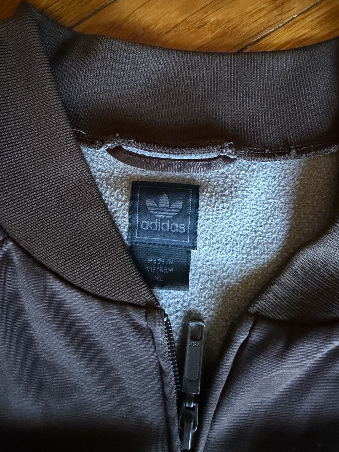 Vintage adidas Originals Superstar Brown Trefoil Track Jacket XL Jacket 3