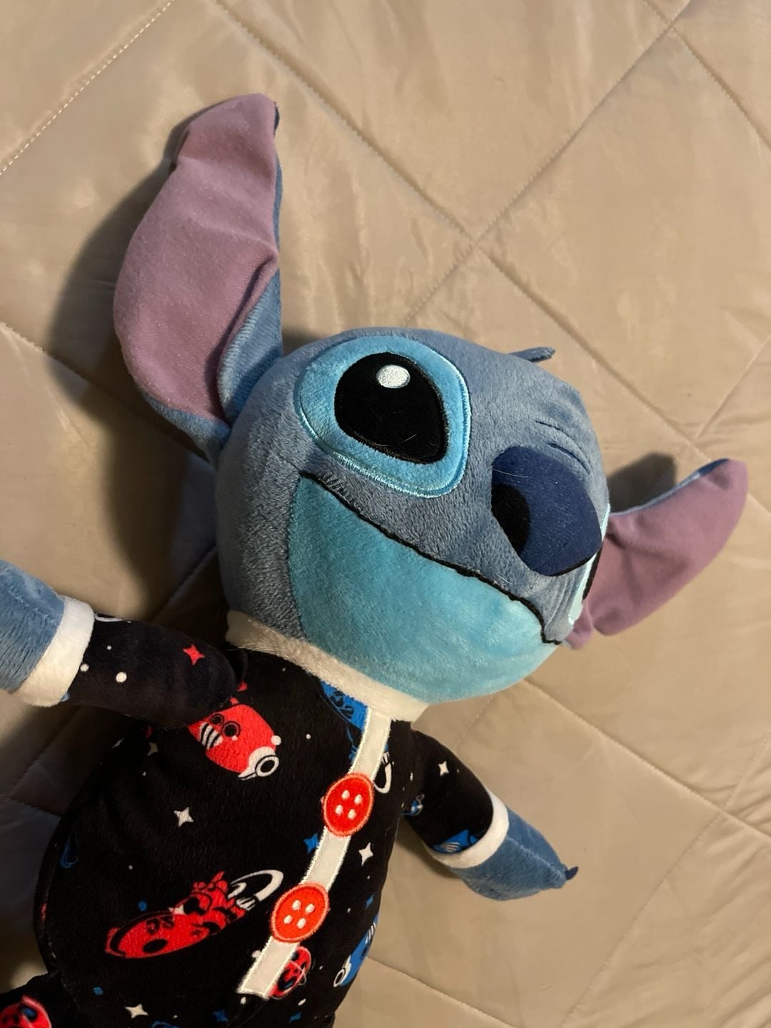 Disney Stitch Plush – Space Pajamas – Just Play – 12” – Limited Style 5