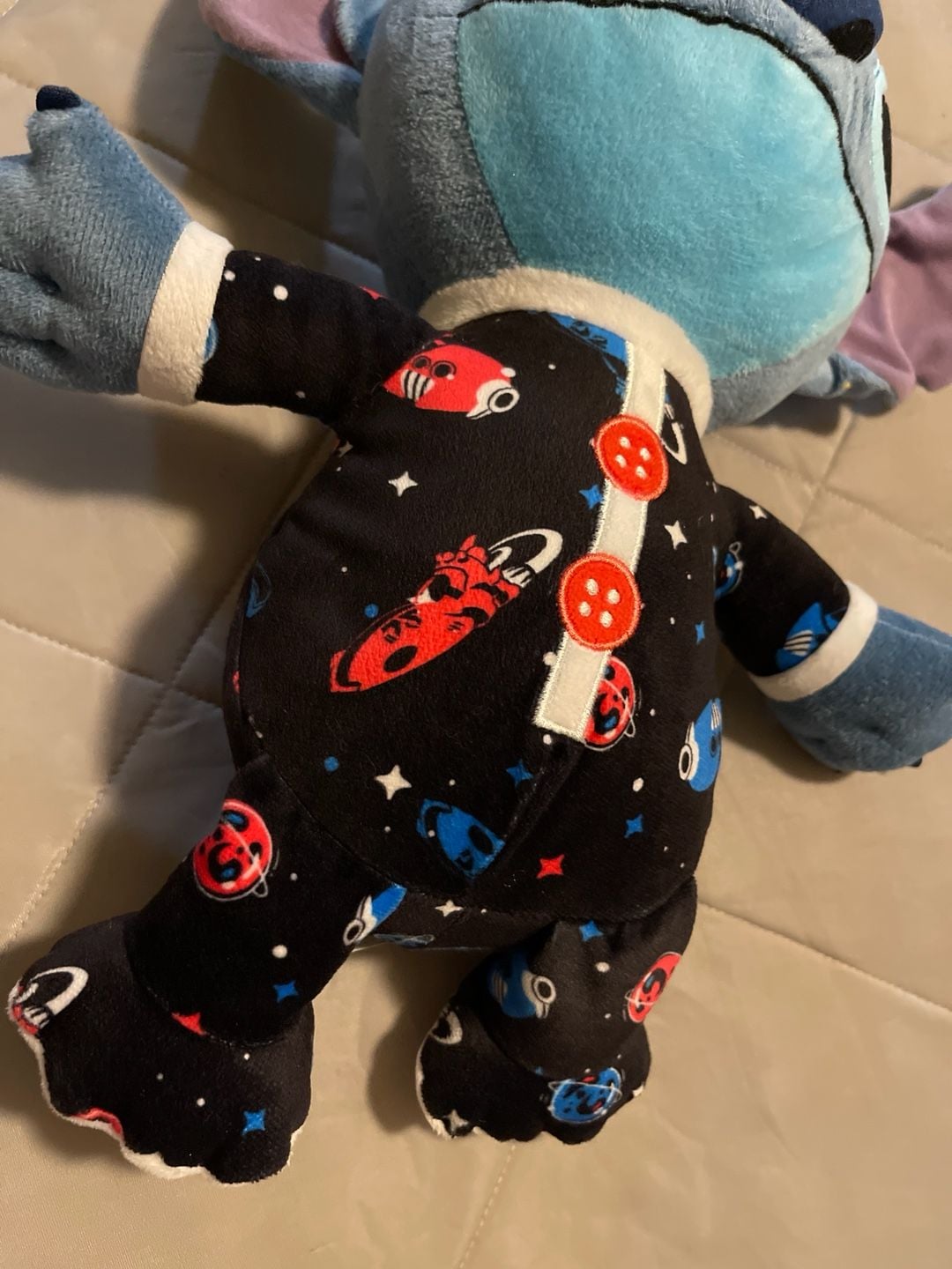 Disney Stitch Plush – Space Pajamas – Just Play – 12” – Limited Style 6
