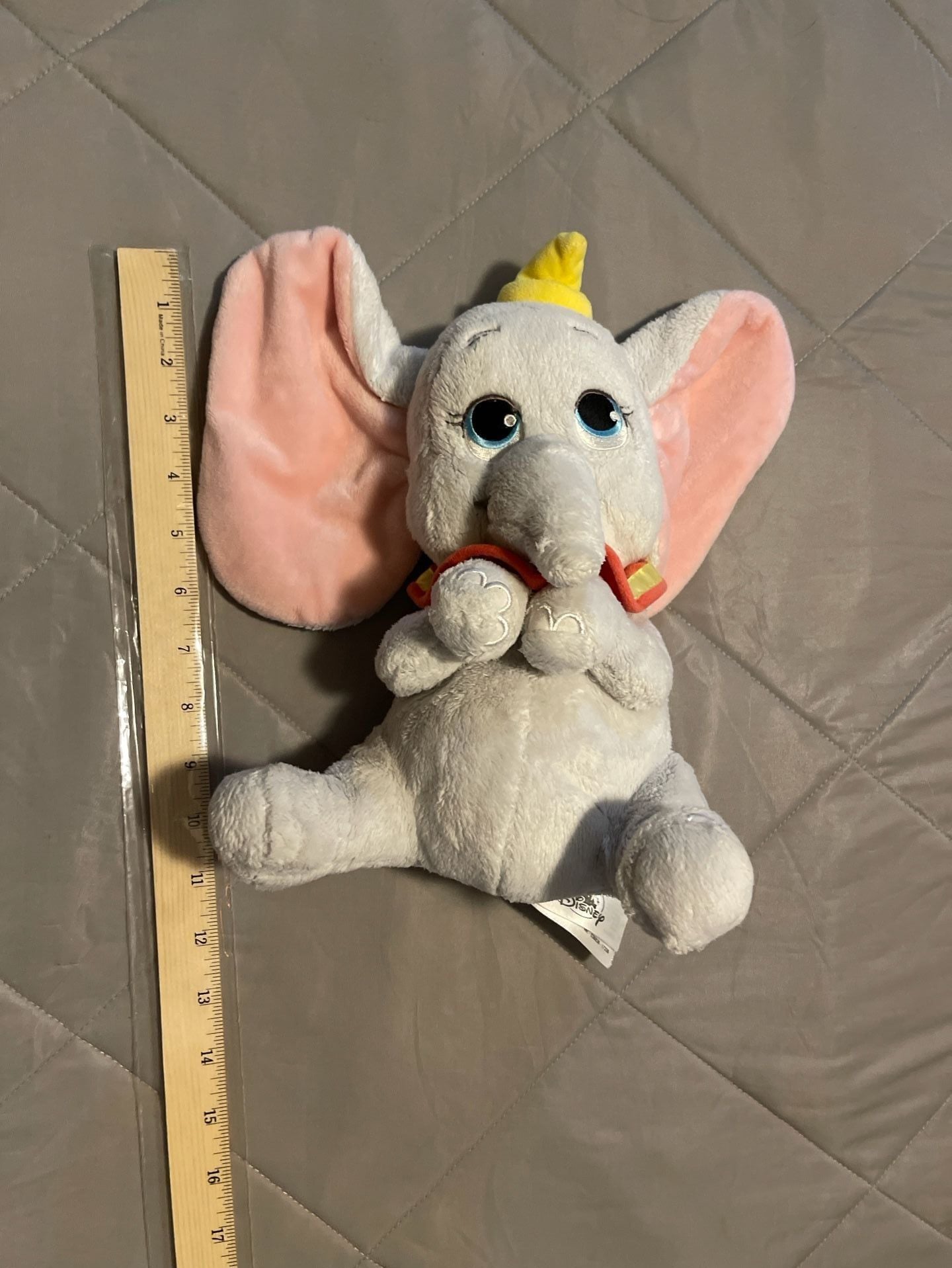 Disney Dumbo Plush • 11”• Classic Elephant 5