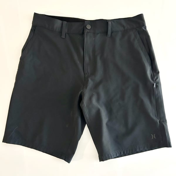 Hurley Men's All Day Hybrid Performance Shorts Black Size 34