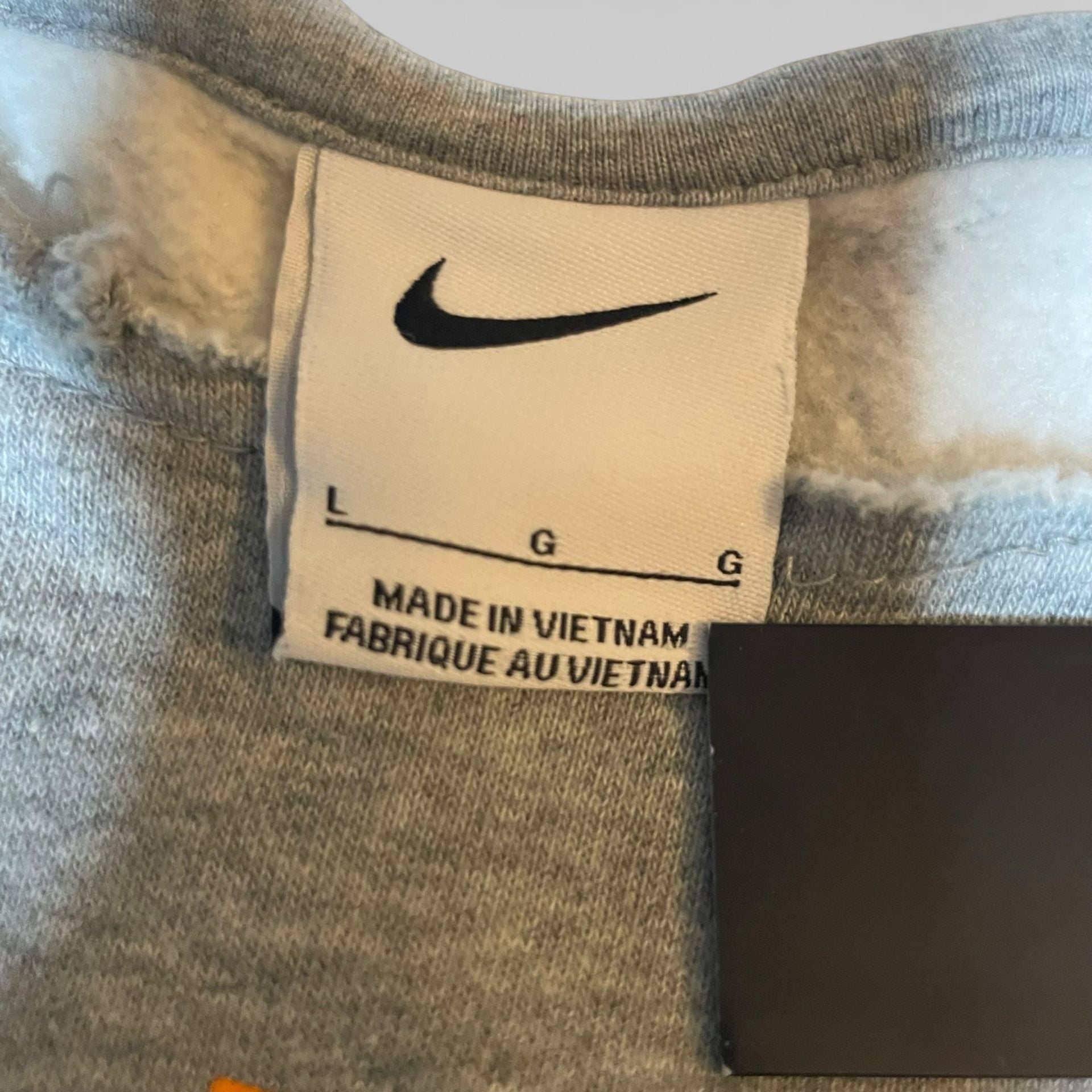 Nike Tennessee Volunteers Basketball Crewneck Sweatshirt Gray L 7