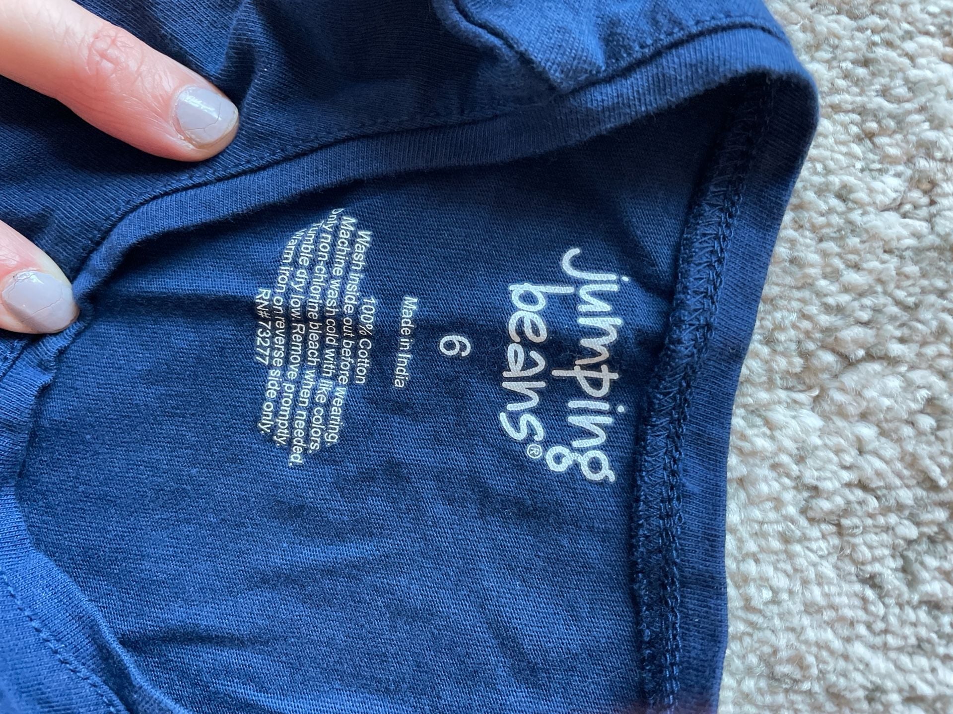Blue and Purple Short Sleeve Tees with 3