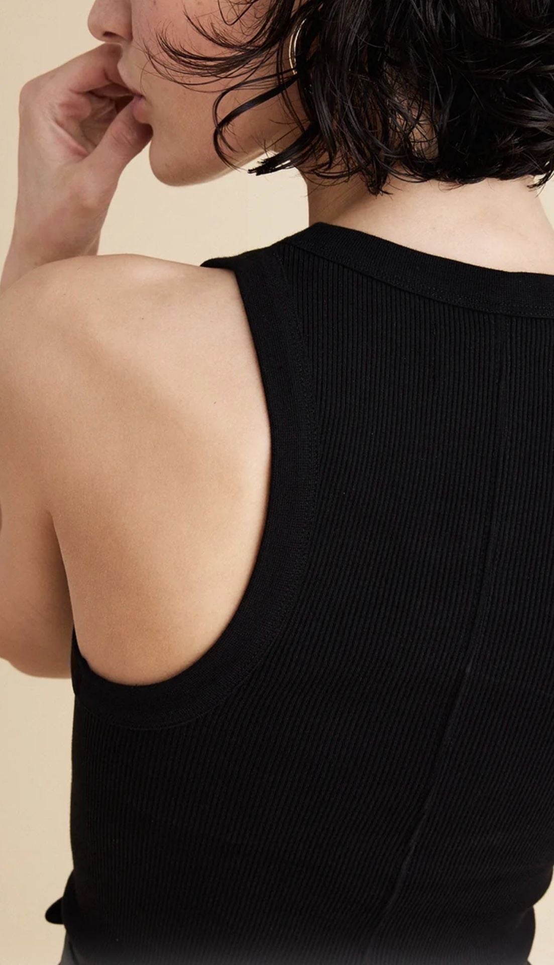 SoldOut.NYC Not So Basic Tank – Black Size Small 5