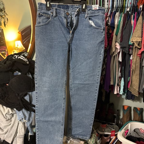 Wrangler Premium Quality Comfort Guaranteed Straight Leg Jeans 32x30