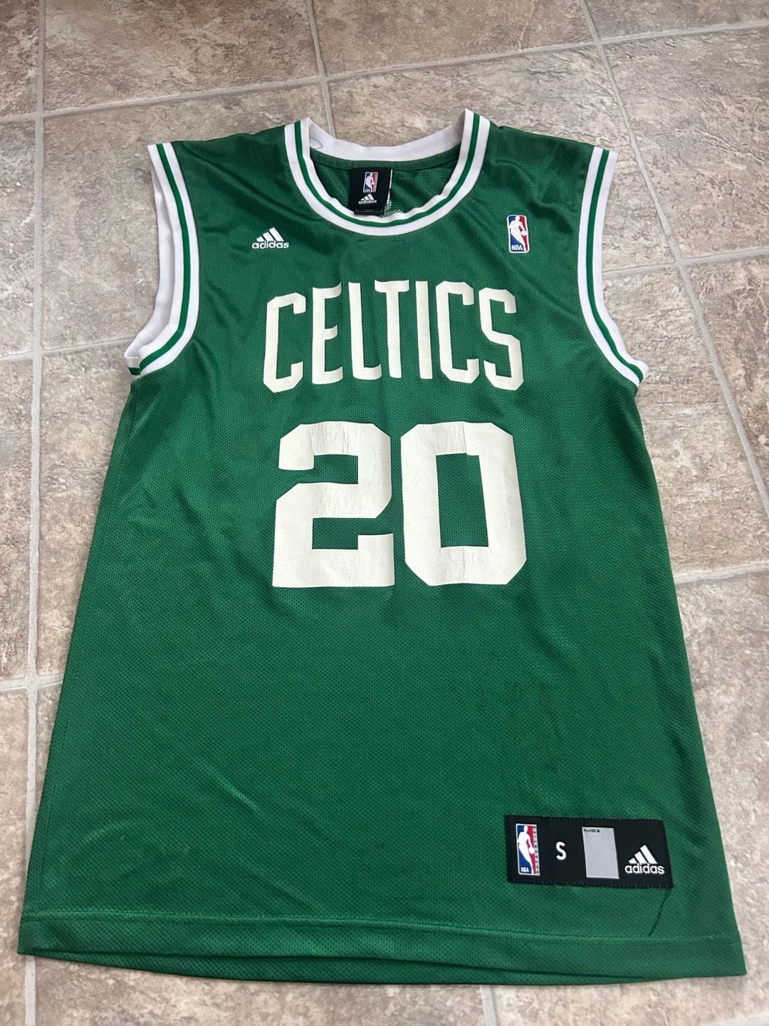 Adidas NBA Boston Celtics Ray Allen #20 Replica Jersey Green Size Small 2
