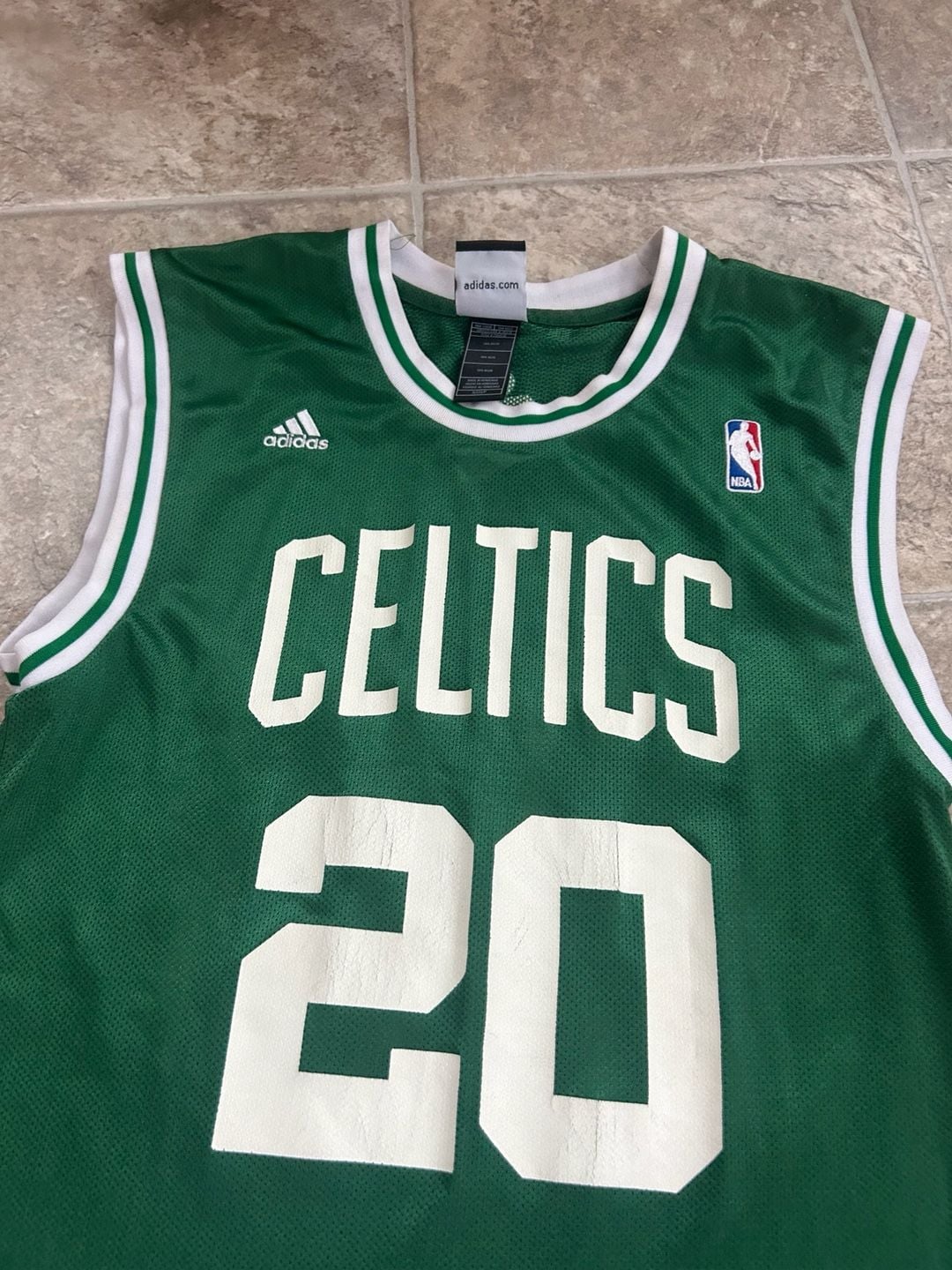 Adidas NBA Boston Celtics Ray Allen #20 Replica Jersey Green Size Small 5