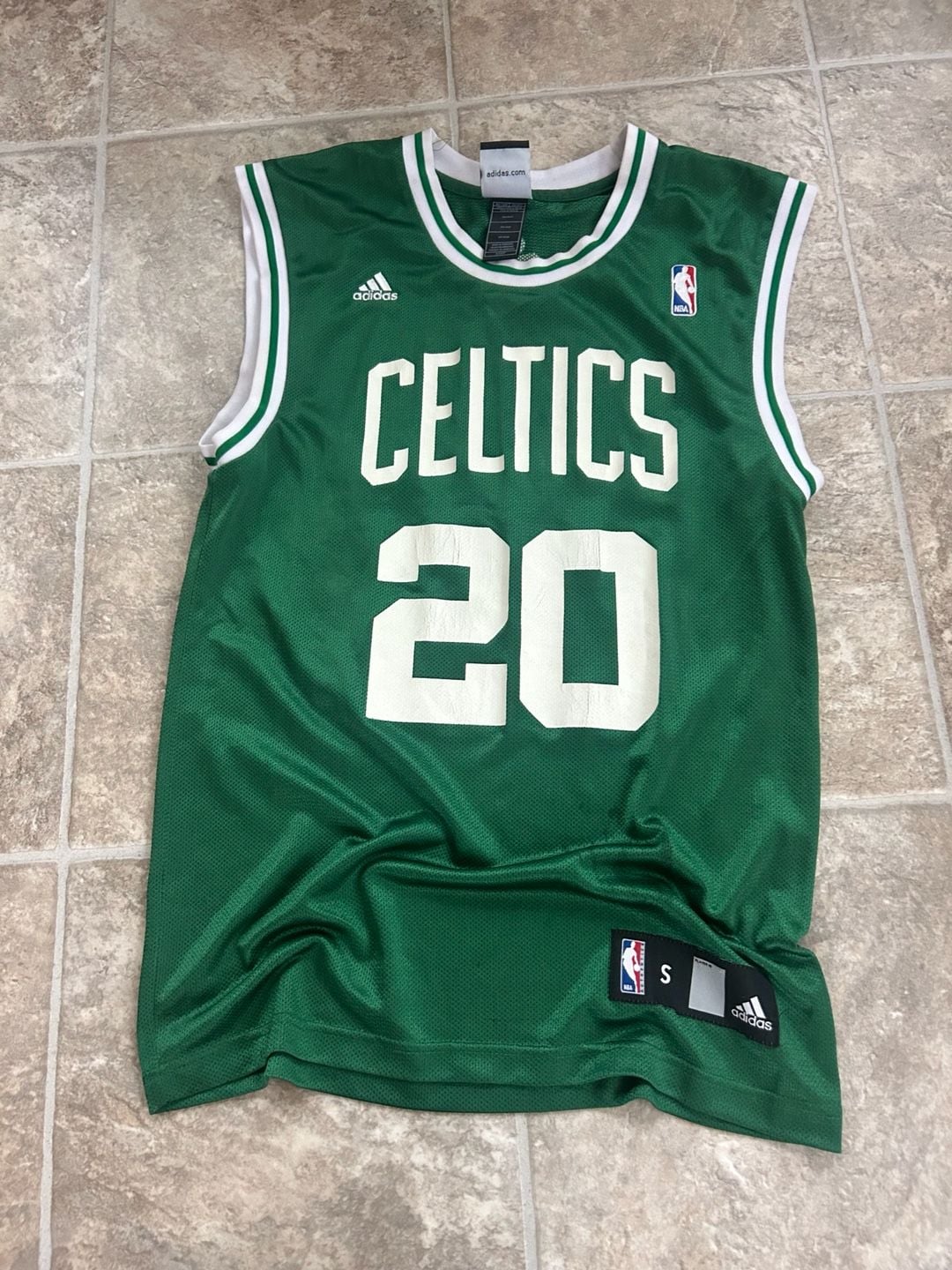 Adidas NBA Boston Celtics Ray Allen #20 Replica Jersey Green Size Small 7