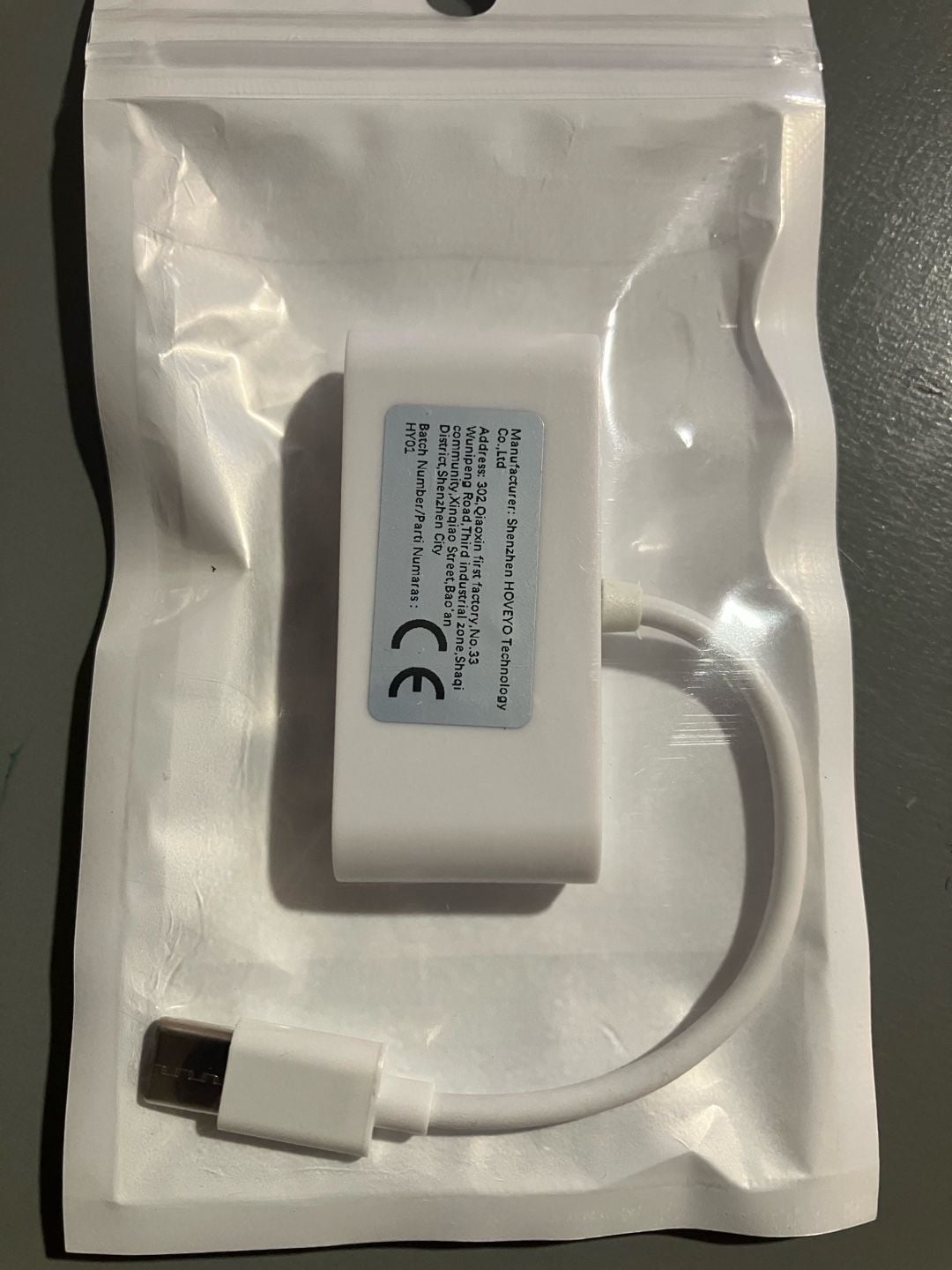Hoveyo USB-C 3-in-1 Card Reader Hub - SD, Micro SD, and USB Adapter - White 8