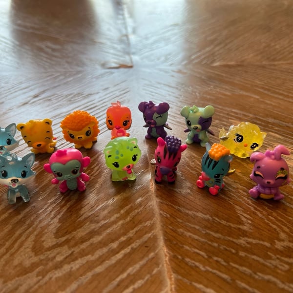 Lot of 13 Hatchimals CollEGGtibles Mini Figures Assorted Animals