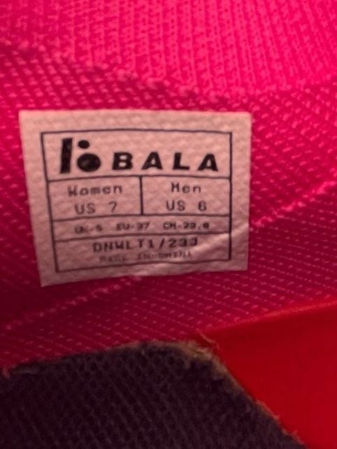 BALA Twelves DEFY PINK magenta Athletic Comfort Sneakers Sz 7 Womens Shoes 7